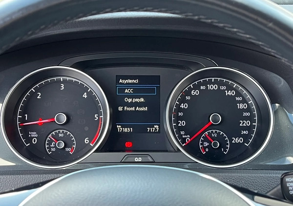 Volkswagen Golf cena 46500 przebieg: 170000, rok produkcji 2020 z Wrocław małe 781